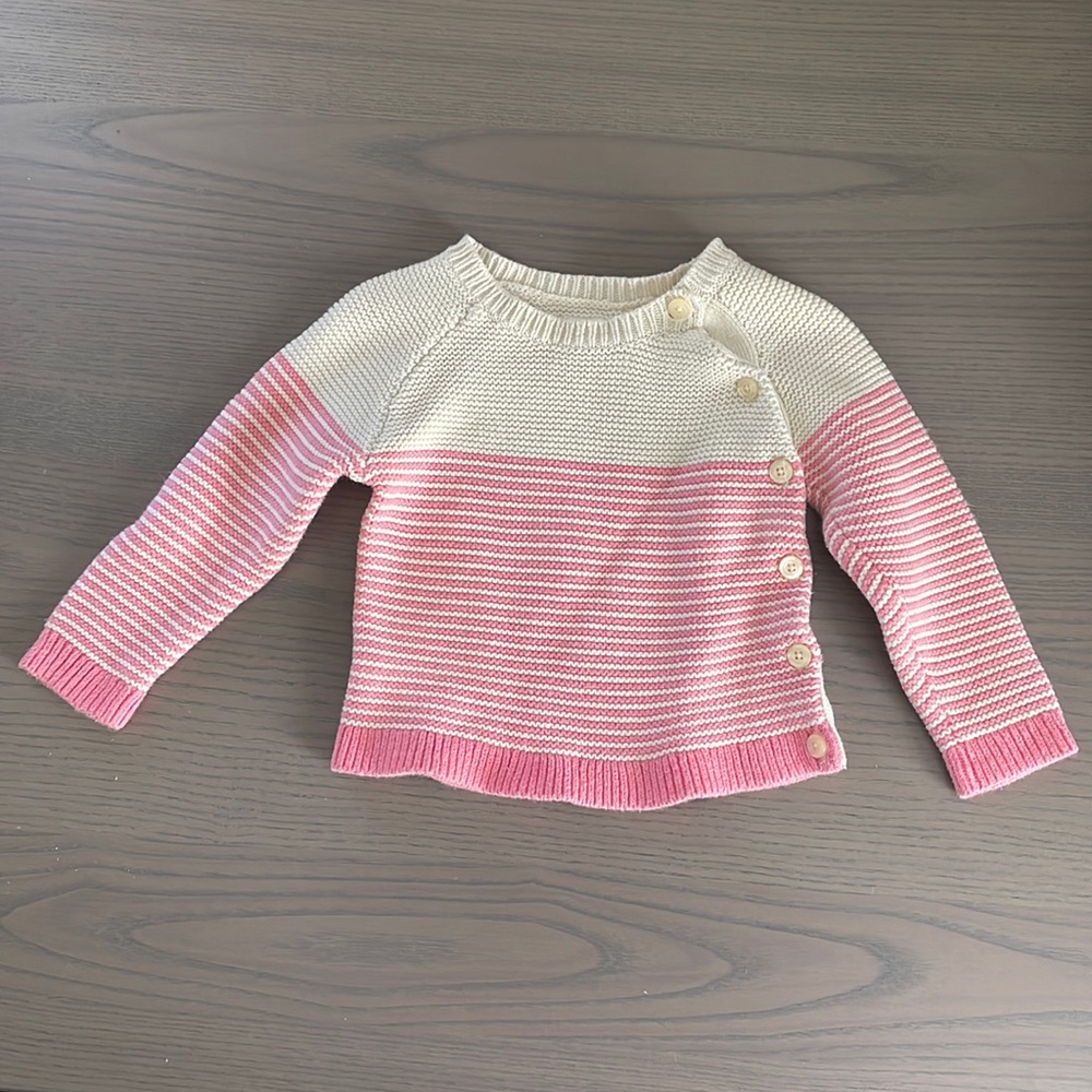 Baby Gap striped knit sweater